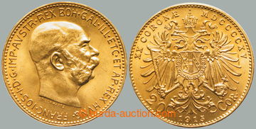267920 - 1915 František Josef I. (1848-1916), 20 Koruna 1915 b.z. -