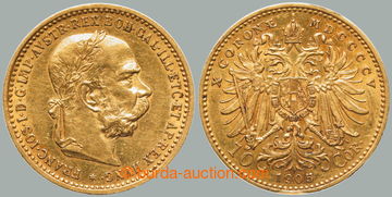 267921 - 1905 František Josef I. (1848-1916), 10 Koruna 1905 b.z., h