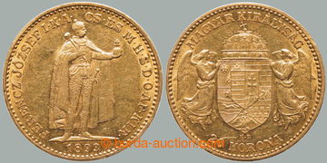 267927 - 1893 František Josef I. (1848-1916), 20 Koruna 1893 KB, hmo