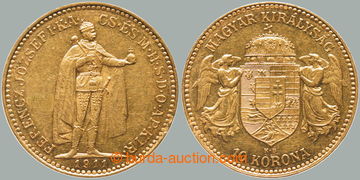 267929 - 1911 František Josef I. (1848-1916), 10 koruna 1911 KB, hmo