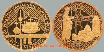 267941 - 2003 ČESKÁ MINCOVNA / Au medaile 655. výročí založení