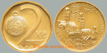 267948 - 1995 JABLONEC N. N. - MINCOVNÍ MĚSTO / Au medal with motiv