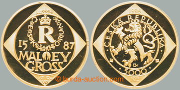 267958 - 1996 ZLATÉ MINCE KORUNA ČESKÁ 1996 / 5000Kč - Malý gro
