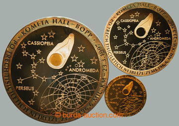 268062 - 1997 KOMETA HALE-BOPPOVA 1997 / Au+Ag medaile, Au 0.585, 20m