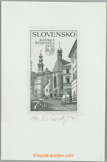 268112 - 1995 ZT Zber.71, Krásy našej vlasti 7Sk, zkusmý tisk v
