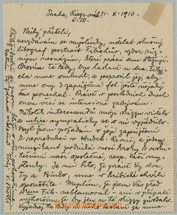 268251 - 1910 STRETTI Viktor (1878-1957), český grafik, malíř a i