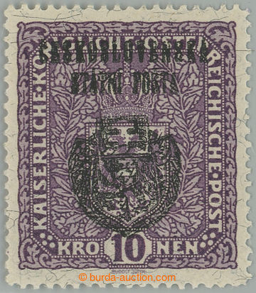 268263 - Pof.RV40IIb, Prague overprint II (large emblem) Coat of arm