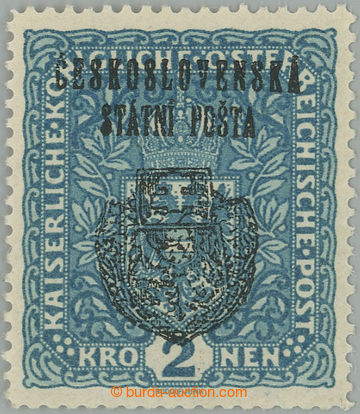 268271 - Pof.RV37, Prague overprint II (large emblem) Coat of arms 2