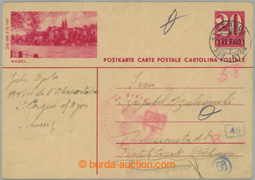 268285 - 1943 ŠVÝCARSKO - GHETTO TEREZÍN / švýcarská obrazová