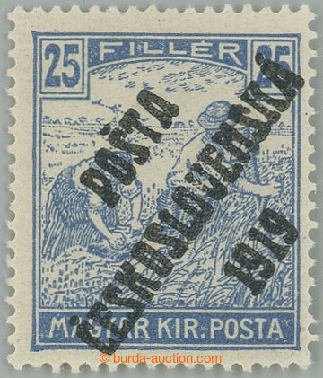 268334 - Pof.108a, 25h světle modrá; svěží, zk. Vrba, malý vý
