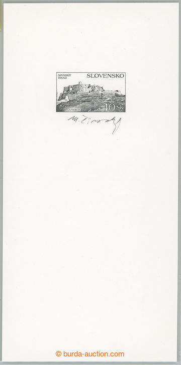 268381 - 1995 PT10b, Spišský hrad, velký formát 100x210mm, signov