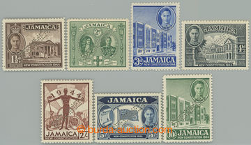 268493 - 1945-1946 SG.134s-140s, Jiří VI. - Nová ústava 1½ P - 1