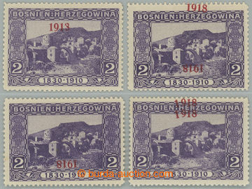 268549 - 1918 CHYBOTISKY / Ferch.147I, 147D+K, 147K, 147D, sestava 4