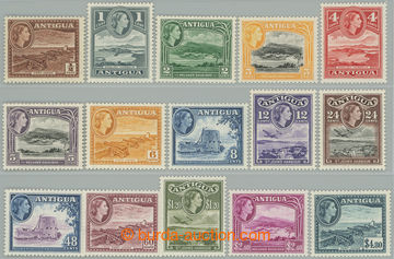 268591 - 1953-1962 SG.120a-134, Alžběta II. - Motivy ½c - $4,80; k