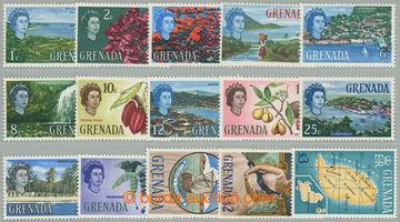 268596 - 1966 SG.231-245, Alžběta II. - Motivy 1c - $3; kompletní