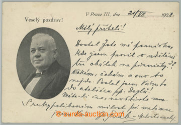 268633 - 1928 ŠVÁB-MALOSTRANSKÝ Josef (1860-1932), vůbec první