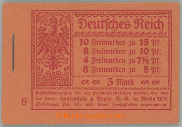 268745 - 1919 STAMP BOOKLETS / Mi.MH.11, stamp booklet Germania with