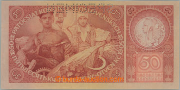 268818 - 1929 Ba.24b, 50Kč 1929, série Wa, perforace SPECIMEN; bezv