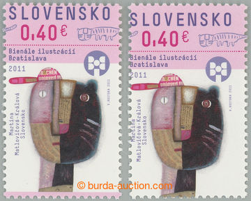 268878 - 2011 Zber.503 VV, Bienále Bratislava 0,40€, VV - výrazn