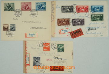 268895 - 1942-1943 comp. 3 pcs of R letters, from that 1x Reg, expres