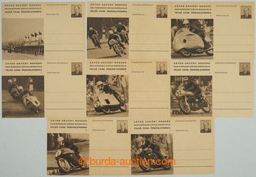268936 - 1956 CDV131/1-8, Velká cena ČSR, kompletní série nepouž