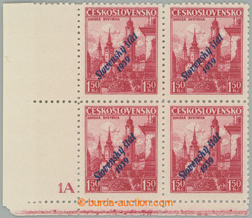 269009 - 1939 Sy.14, Banská Bystrica 1,50Kč, levý dolní rohový 4