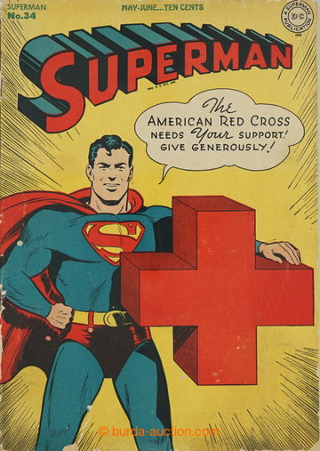 269780 - 1945 KOMIKS / SUPERMAN #34 / original contemporary komiks pu