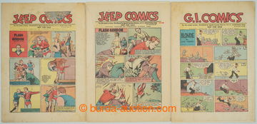 269783 - 1945 KOMIKS / comp. of 7 various komiksů issued as neprodej