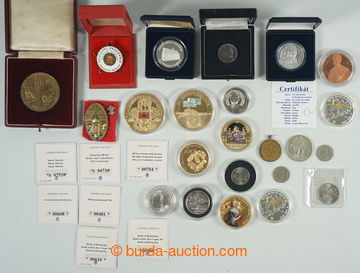269794 - 1935-2010 SESTAVA / různých pamětních mincí, medailí a