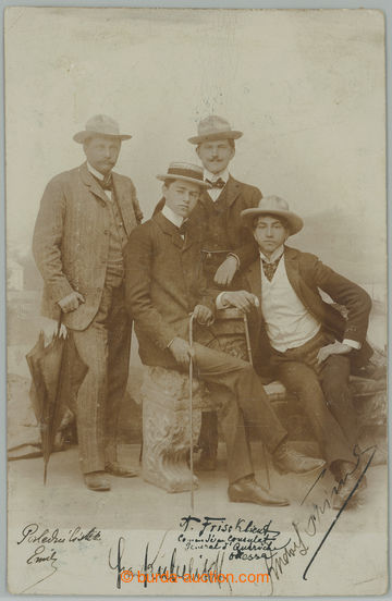 270386 - 1903 FRIML Rudolf (1879-1972), významný český hudební s