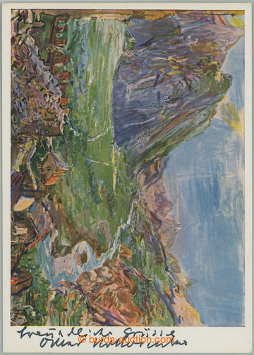 270491 -  KOKOSCHKA Oskar (1886–1980), rakouský malíř, ilustrát