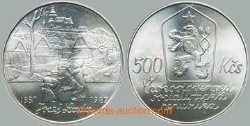 270514 - 1987 ČSR II. / 500 Koruna 1987 - 100. výročí narození J