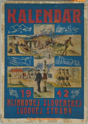 270574 - 1941 SLOVAKIA 1939-1945 / Kalendár Hlinkovy slovenskej ľud