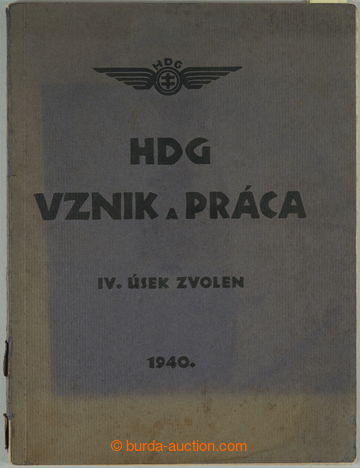 270576 - 1940 SLOVENSKO 1939-1945 / Hlinkova Dopravná Garda - Vznik