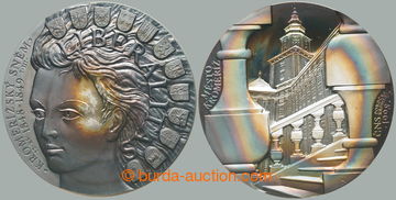 270795 - 1998 ZEMAN Karel (*1949), Ag medaile 150. výročí Kroměř