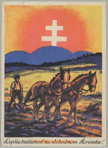 270832 - 1940 Lepšia budúcnosť on/for slobodnom Slovakia!, oráč