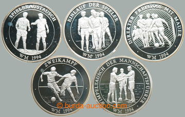270840 - 1994 WORLD CUP UNITED STATES 1994 / sestava 5ks různých me