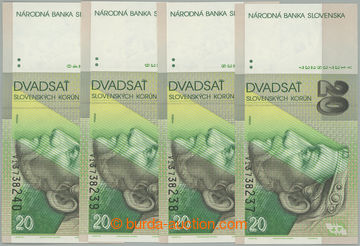 270887 - 2006 ČÍSELNÁ POSTUPKA / Ba.SK40, 20Sk 2006, série V, ses