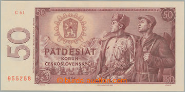 270929 - 1964 Ba.99c, 50Kčs 1964, série G61; bezvadná