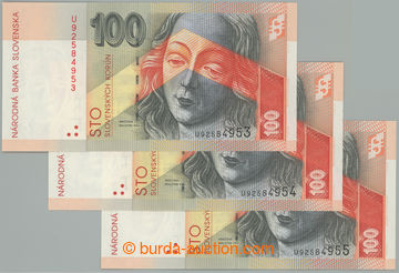 271021 - 2004 ČÍSELNÁ POSTUPKA / Ba.SK35, 100Sk 2004, série U, se