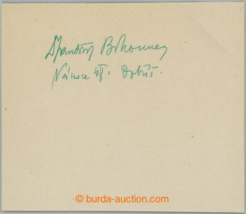 271056 -  BĚHOUNEK František (1898-1973), fyzik, radiolog, akademik