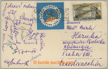 271062 - 1956 HOCKEY / Winter Olympic Games CORTINA 1956 / postcard t