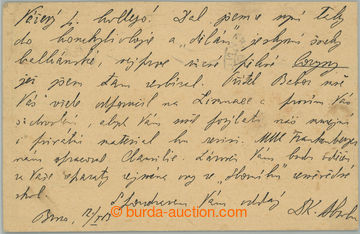 271071 - 1913 ABSOLON Karel (1877-1960), významný český archeolog