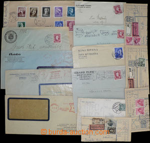 27213 - 1939-44 SLOVENSKO partie 14ks různých celistvostí: dopis