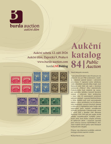 279061 - 2026 BURDA AUCTION s.r.o., katalog jednodenní Sálové aukc