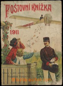 28184 - 1911 poštovní knížka, barevná obálka, zachovalé.