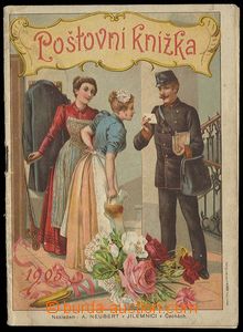 28186 - 1905 poštovní knížka, barevná obálka, zachovalé.