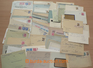 28772 - 1945-46 ČSR II sestava 140ks celistvostí s provizorními
