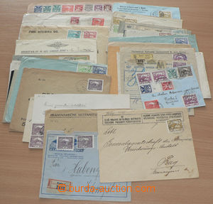 28778 - 1919 - 20 ČSR I. sestava 35ks celistvostí vyfr. zn. Hrad