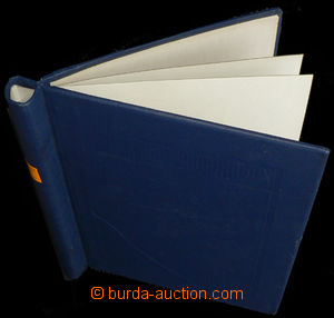 29544 -  pérové desky Pofis, starší, ale zachovalé, modré.